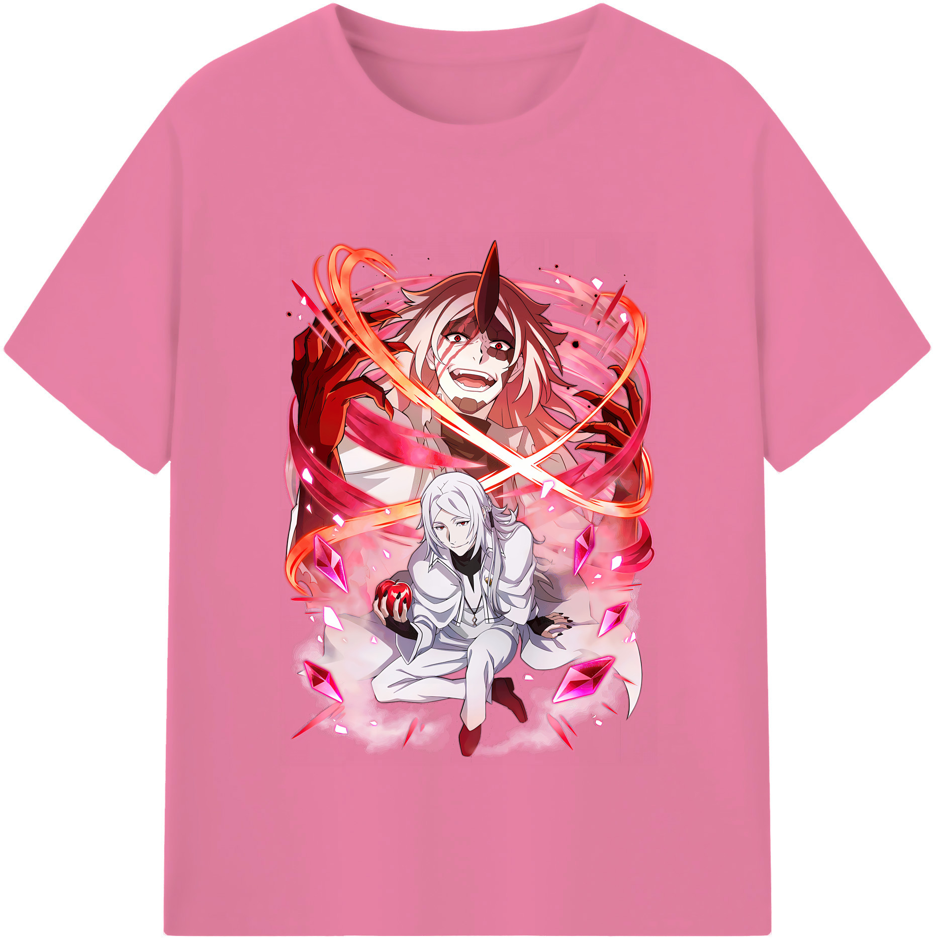 （画像用） 文豪ストレイドッグス Bungo Stray Dogs 綿100％半袖Tシャツ（フロントプリント）